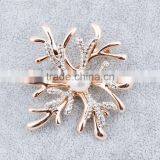 Christmas Silver Hanging Decorative Snowflakes Brooch Jewelry thumbnail-4