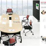 Commercial Office Furniture Stainless Steel Metal Training Table Workstation thumbnail-3