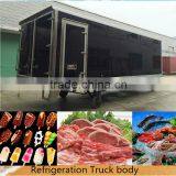 20feet Refrigerated Truck Body for Fresh Meat Fish /cooling Van Truck thumbnail-4