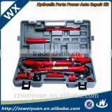 Cheap Price 10Ton Hydraulic Porta Power Auto Repair Kit with Plastic Case wheels