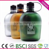 1000ml trade assurance high quality Tritan water army bottle