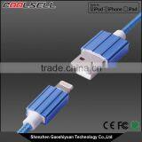 OEM Custom Logo Reversible Usb Braided Mfi Usb Cable for Iphone 5s Charger thumbnail-2