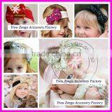 Large Bow Elastic Lace Headband, Bow Lace Hair Band, Lace Elastic Hairband thumbnail-5