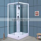 Aluminium Frame Tempered Glass Acrylic Tray Simple Multi-Function Rectangle Bathroom X27060