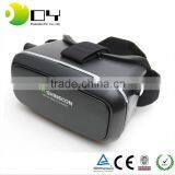 VR Headset 3D Viewer Glasses + Remote Controller, Virtual Reality Box Movies Games Helmet Google Cardboard Upgraded