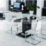 Good Quality Modern Glass Dining Table thumbnail-5