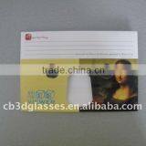 Hotsales Paper Amazing 3d Cards of Mona Lisa
