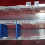 Plastic Double Tackle Clear Waterproof Fishing Tackle Box thumbnail-2