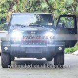 2015 Newest Emark 7inch Round High/low Beam Headlight for Jeep Wrangler CJ TJ JK Harley Hummer Landrover thumbnail-2