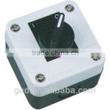 CNGAD 2-position standard black handle selector switch box ( switch control box, 2-position switch box)(GB2-B134H29)