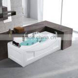 CUPC Freestanding Corner Tub,whirlpool Bubble Massage Tub Shower Combo 110v thumbnail-2