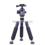 QZSD-Q178 Portable 0.53KG Folding Ultra Aluminum Alloy Tripod Compact Desktop Macro Mini Tripod Kit With Ball Head for DSLR thumbnail-3