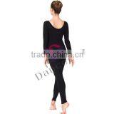 A2619 Long Sleeve Ankle Length Unitard Athletic Unitards With Long Sleeves Ballet Unitards for Gymnastic Unitard thumbnail-3
