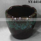 Indoor Decorative Italian Mini Porcelain Flower Pot thumbnail-4