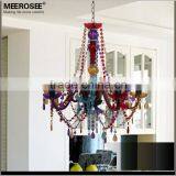 Royal Palace Acrylic Chandelier With Colored Beading MD2650 thumbnail-4
