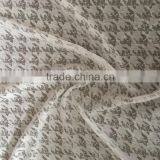 60%polyester 40%cotton CVC Bird Design Knit Burn-out Jersey Fabric for Tank Tops thumbnail-1
