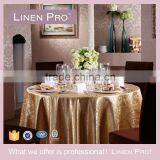 LinenPro 108 Inch Round Tablecloth for Party thumbnail-4