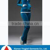 Women Sexy Slim Fit Velvet Clothing Set thumbnail-1