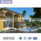 3D Exterior Rendering for Different Kinds of Villa Design
