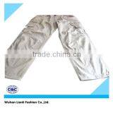 Casual Cheap Light Grey Comfortable Workwear Trousers thumbnail-2