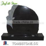 Carved Rose Headstone