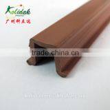 Yellow U Shape PVC/TPV Plastic Profile Products Extrusion thumbnail-4