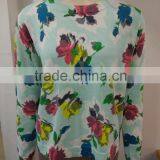 Ladies' Knitwear With Flower Print thumbnail-2