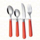 Cutlery Set, Stainless Steel With Plastic Handle thumbnail-1