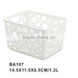 Plastic Storage Basket thumbnail-1