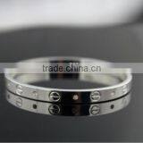 Fashion Stainless Steel Love Bangle Bracelet