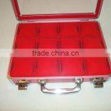 Aluminum Watch Case With Foam,acrylic Panel Watch Display Box With Shelf,aluminum Diy Watch Box thumbnail-3