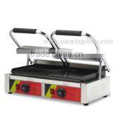Commercial Use Non-stick 220v Electric Double Panini Grill thumbnail-4