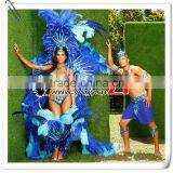 ZPDECOR No.1 Supplier in China Factory Exporting Wholesale From 6-8'' Dodger Blue Ostrich Feathers Plume thumbnail-6