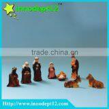 Christmas Nativity Scene Characters Village Figurine Lot of 8 Nativity Figurine thumbnail-1
