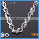 New Design Popular Shining Rhinestone Chain Trimming for Garment Decoration thumbnail-2