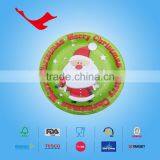 Christmas Party Round Printed Paper Plate for Fruit & Sweet thumbnail-6