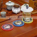 2016 New Products Pvc Rubber Promotional Coaster thumbnail-1