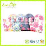 Hot Selling 100% Food Grade Silicone Mitts With Cotton Inside, Oven BBQ Mitts thumbnail-6