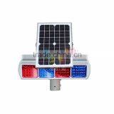 New 2016 Traffic Flashing Light Road Safety Strobe Solar Power Led Warning Light thumbnail-2