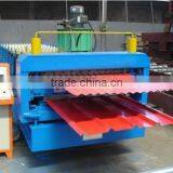 Double Layer High Speed Colored Roof Steel Sheet Roll Forming Machine