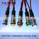 Red Green Yellow Blue 8mm China led pilot lamp 220V RoHs mini signal light