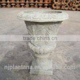 Resin Vase Poly Resin Urns With Sand Powder Surface thumbnail-2