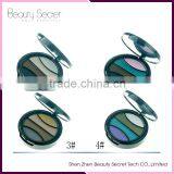 Hot!! Professional 4 Color Eyeshadow in Bronz Palette With Makeup Tool thumbnail-5