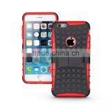 Multicolor TPU+PC Armor Spider Hybrid Kickstand Cell Phones Back Cover for IPhone 6/6 Plus thumbnail-5