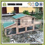 SDR014 Outdoor Wooden Rabbit Hutch Rabbit House Rabbit Cage thumbnail-1