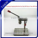 Hand Operated Desktop Capping Machine for Flip Off Cap thumbnail-1