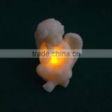 Flameless Led Candle Led Angel Shaped Real Wax Candle Christmas Decorative Led Candle Flickering Real Wax Candle thumbnail-2