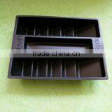 Eco Friendly Black PS Plastic Tray With Dividers thumbnail-2