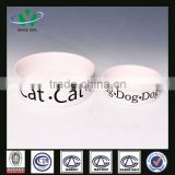 Cheap Ceramic Dog Water Bowl