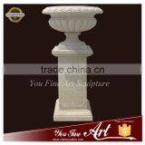High Quality Handcarved Marble Flower Pot thumbnail-3